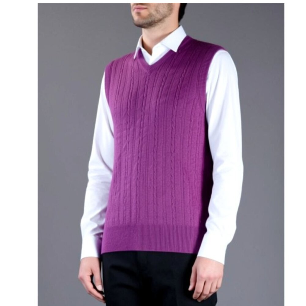 Dockers maroon sweater vest men's XL (MSW006)